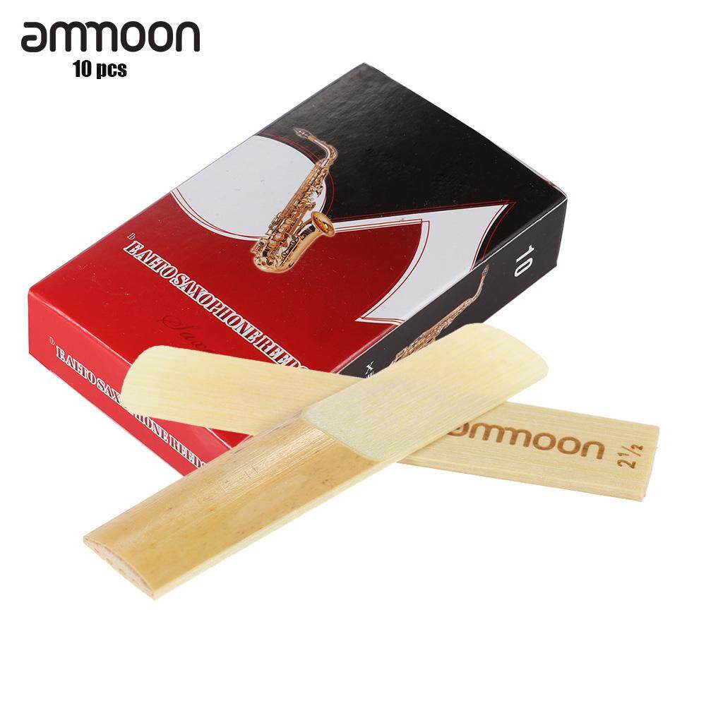 Saxophone Reed Pack - Ammoon Eb 알토 색소폰용 대나무 갈대,