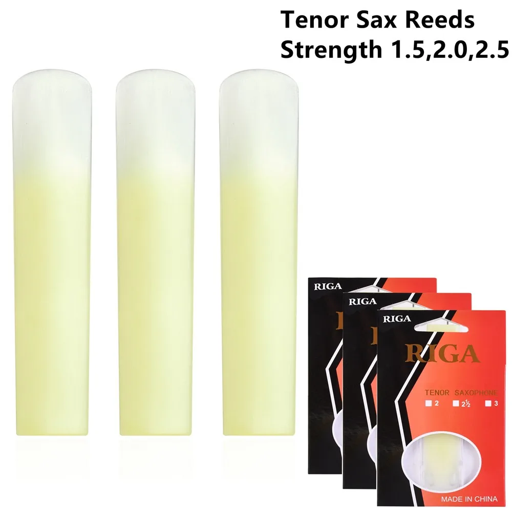 Saxophone Reed Pack - 3 팩 테너 알토 소프라노 색소폰