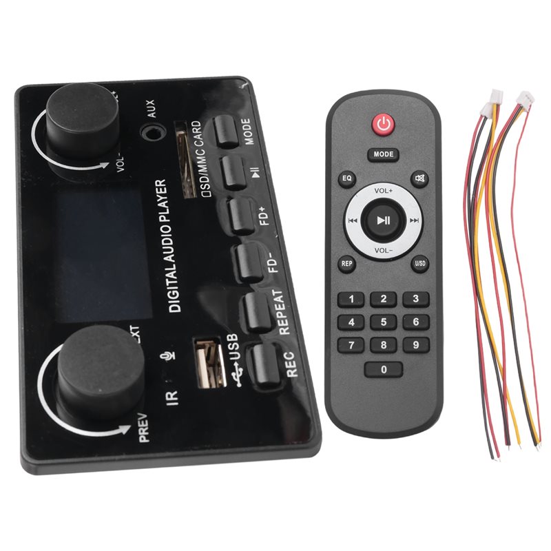 Audio Music Play - LCD 디스플레이 블루투스 5.0 MP3 디코더