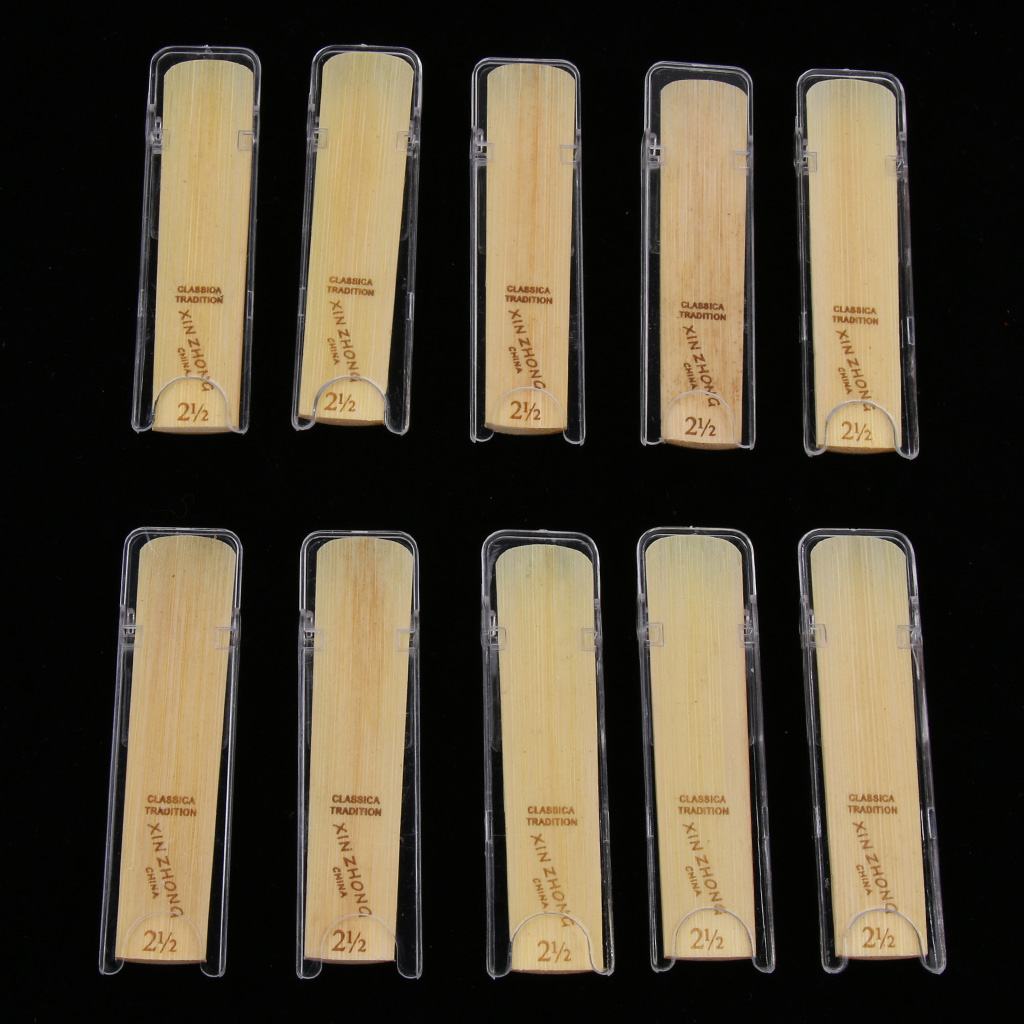 Saxophone Reed Pack - 케이스 포함 알토 색소폰 퍼포먼스 리드
