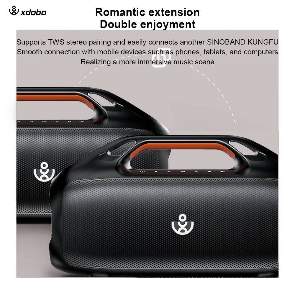Audio X Music - 160W 딥베이스 무선 블루투스 스피커 고출력