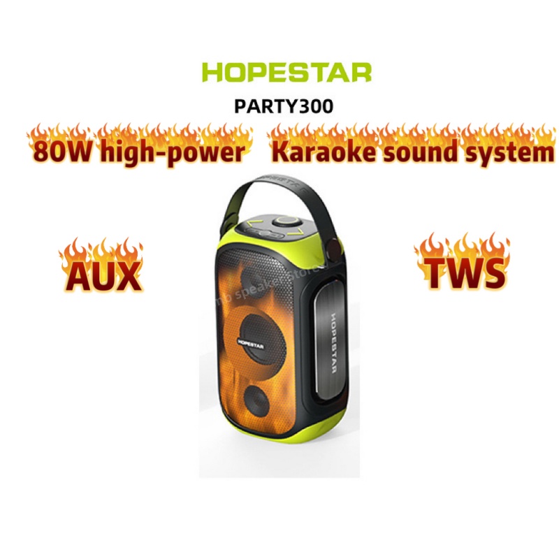 Audio X Music - 호프스타 파티 300 80W 고출력 아웃도어