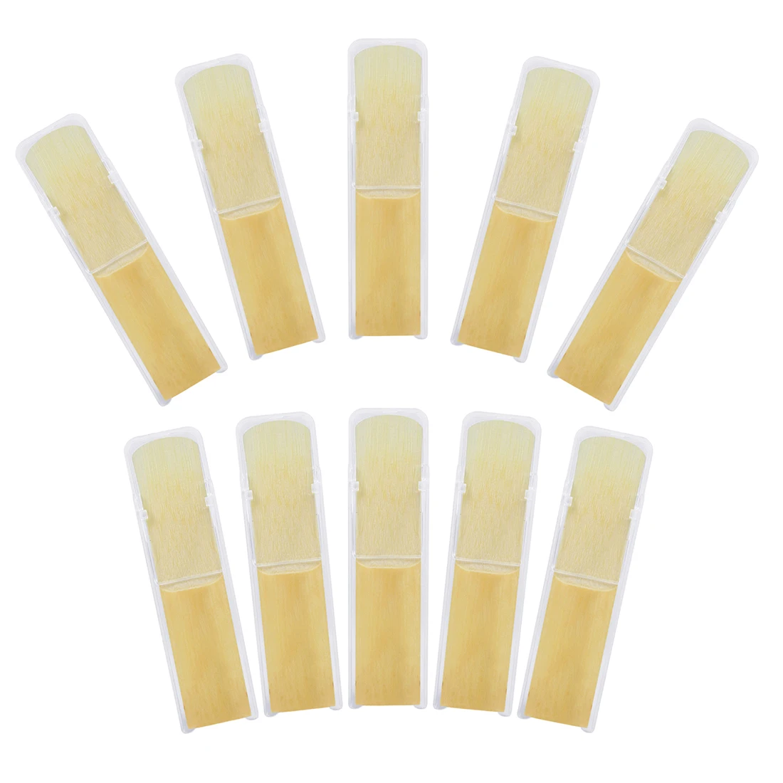 Saxophone Reed Pack - 10 Pcs 알토 색소폰 리드 강도