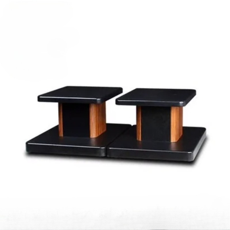 ‌ 단단한 나무 스피커 스탠드-데스크탑 및 바닥 책장  - Studio Monitor Speaker 리뷰 및 가격