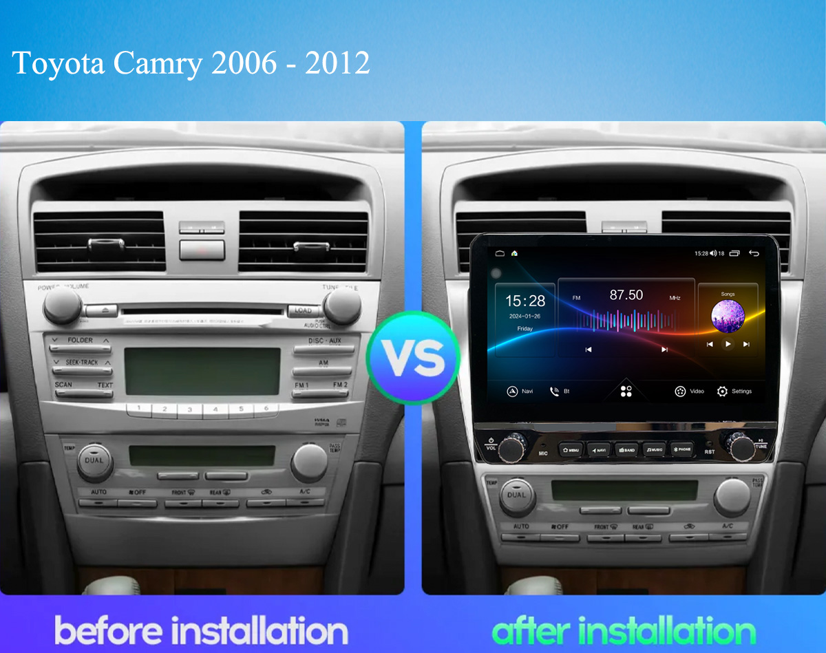 Toyota Camry 2006 - 2011 용 자동차 - Audio Music India 리뷰 및 가격