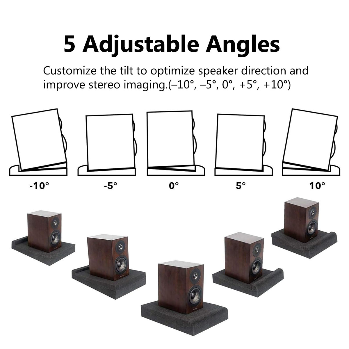 스튜디오 모니터 절연 패드 음향 폼 스피커 스탠드 5각 - Studio Monitor Speaker 리뷰 및 가격