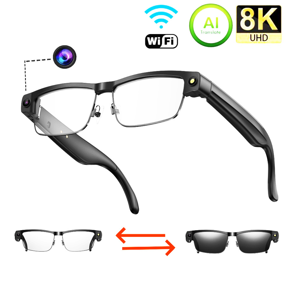 L802 스마트 안경 800만 화소 카메라 음악 재생  - Audio Music To Video Ai 리뷰 및 가격
