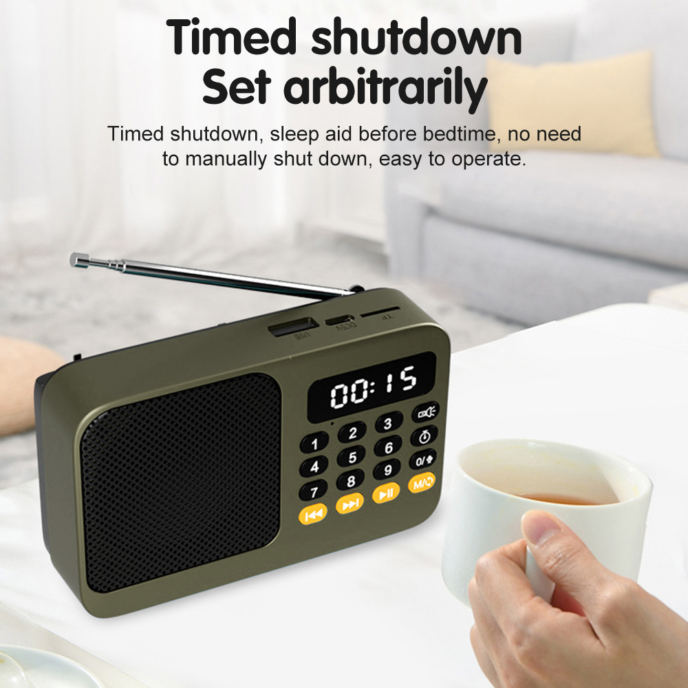 휴대용 충전식 디지털 FM USB TF MP3 플레이어 - Audio Music Play 리뷰 및 가격