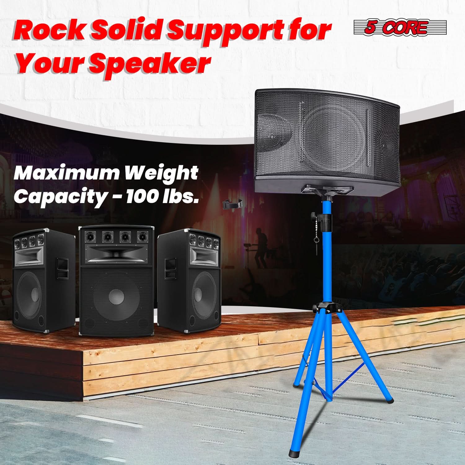 5코어 스피커 스탠드 높이 조절 가능 PA DJ 삼각대 - Studio Monitor Speaker 리뷰 및 가격