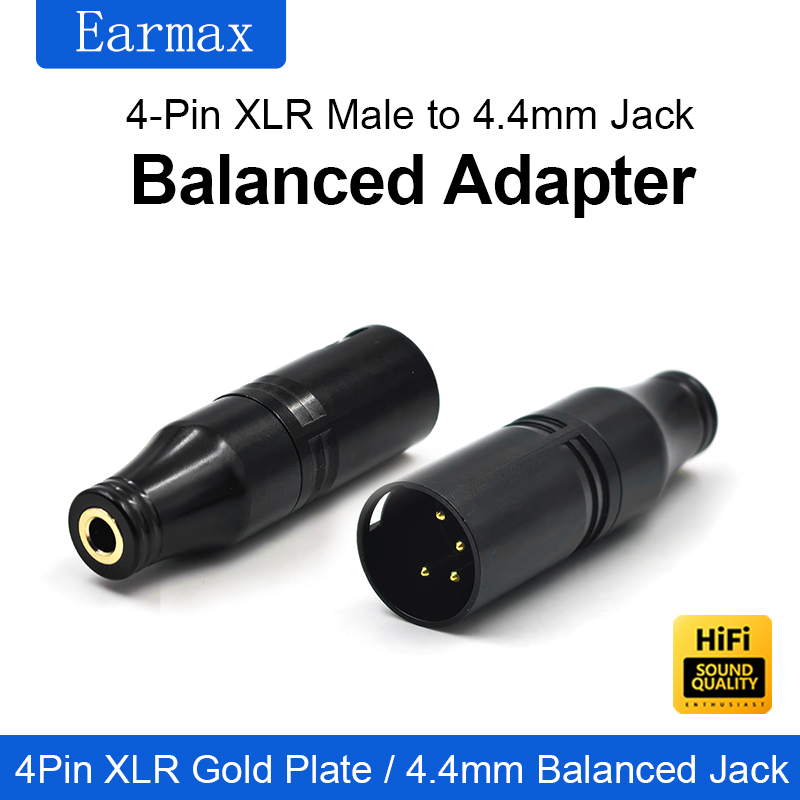 앰프 및 헤드폰용 Xlr-4 남성-4.4mm 여성 어댑 - Audio Music Play 리뷰 및 가격