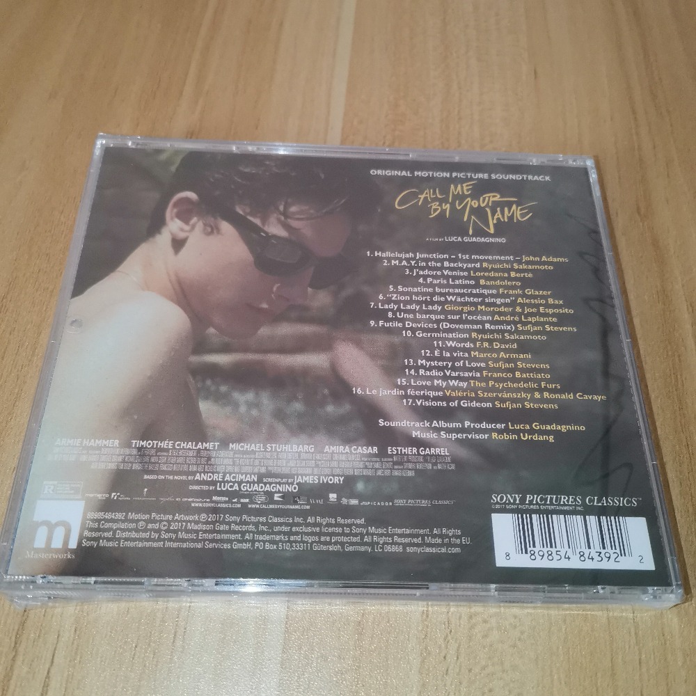 내 이름으로 불러라 사운드트랙 CD 클래식 레트로 소프 - Audio Music New Song 리뷰 및 가격