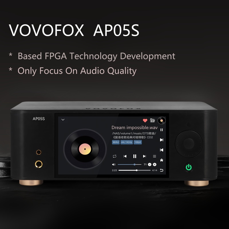 VOVOFOX-HiFi AP05S 무손실 음악 플레이어 - Audio Music Play 리뷰 및 가격